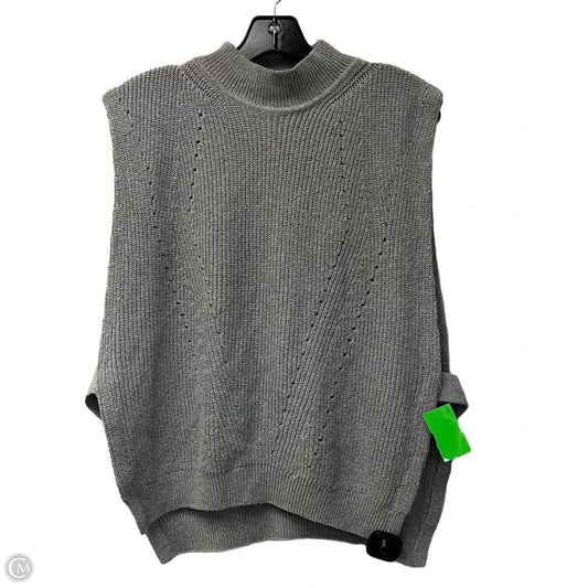 Vest Sweater By Pilcro In Grey, Size: Xs