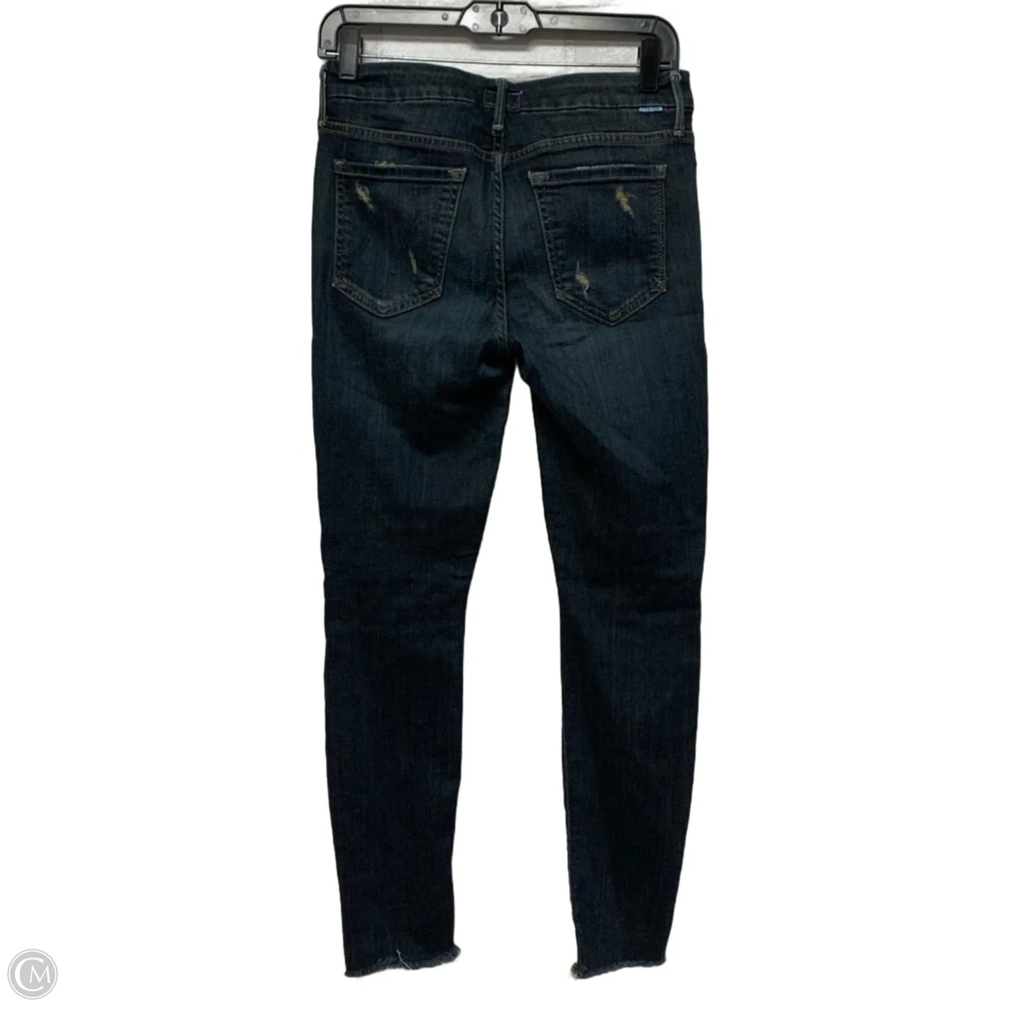 Jeans Skinny By Mother In Blue Denim, Size: 4