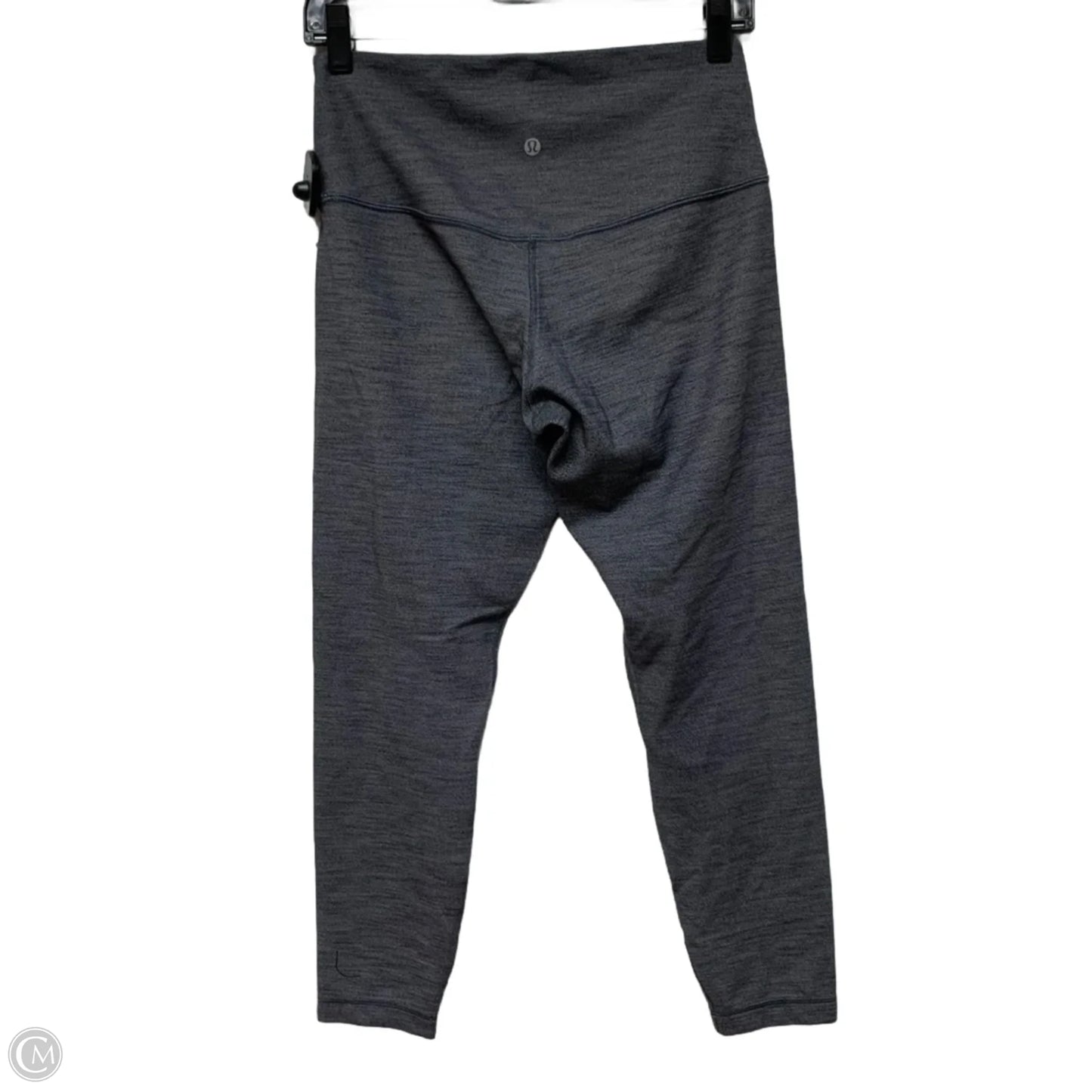 Athletic Capris By Lululemon In Grey, Size: L