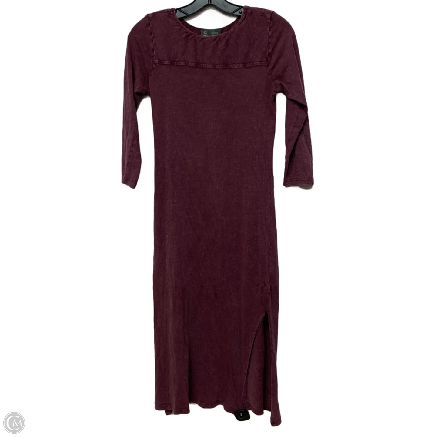 Dress Casual Maxi By Saturday/sunday In Maroon, Size: Xs