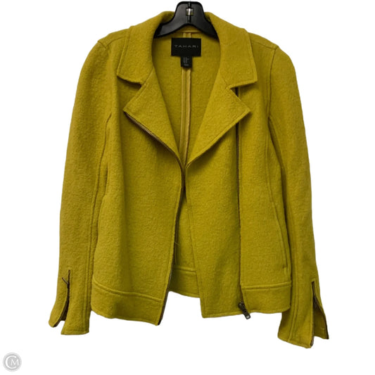 Jacket Other By Tahari In Yellow, Size: Xs