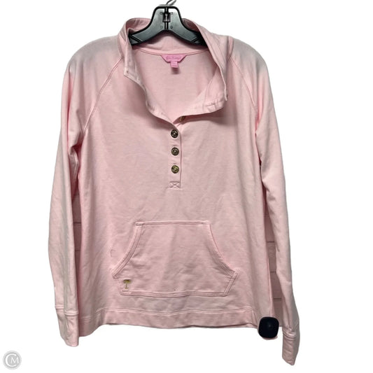 Sweatshirt Designer By Lilly Pulitzer In Pink, Size: L