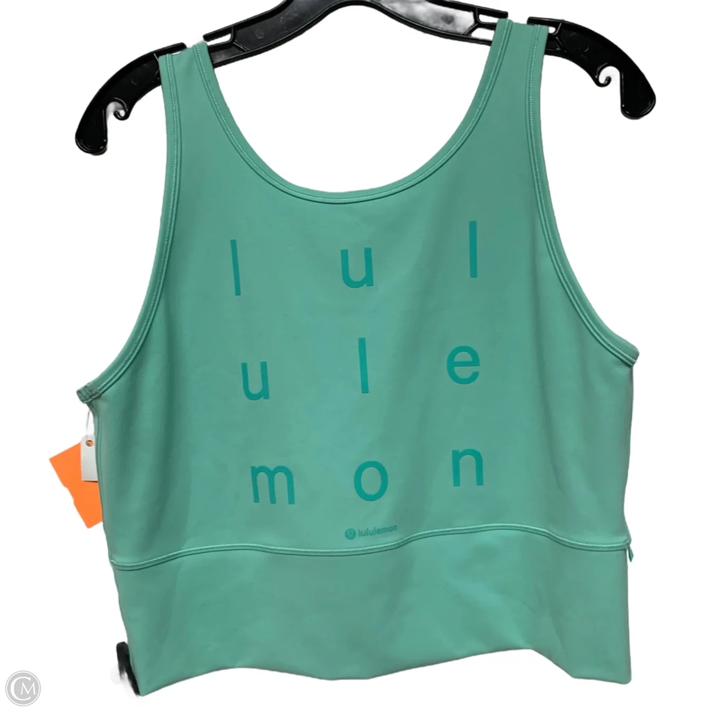 Athletic Tank Top By Lululemon In Blue, Size: L