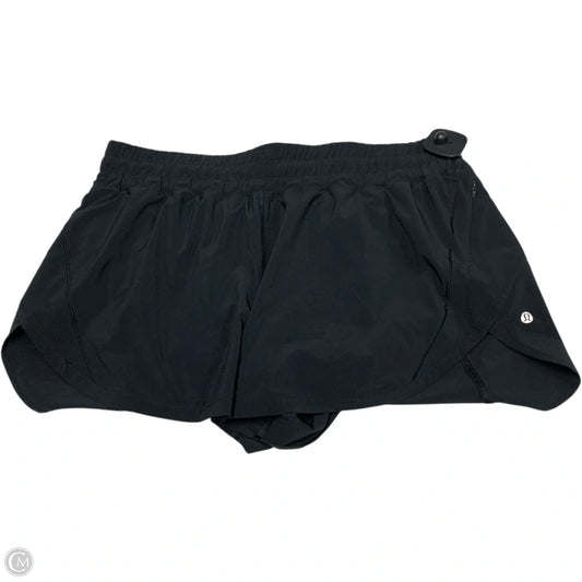 Athletic Shorts By Lululemon In Black, Size: Xl