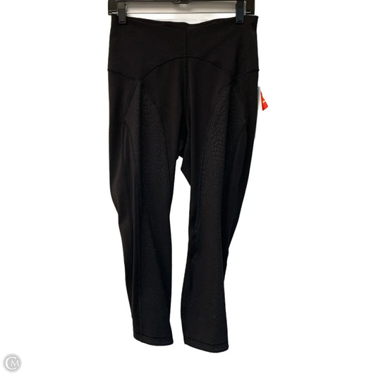 Athletic Capris By Lululemon In Black, Size: M