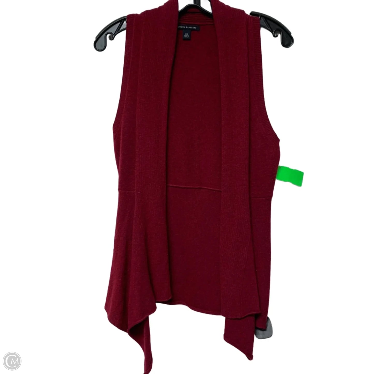 Vest Other By Banana Republic In Red, Size: Xs