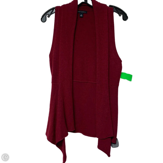 Vest Other By Banana Republic In Red, Size: Xs