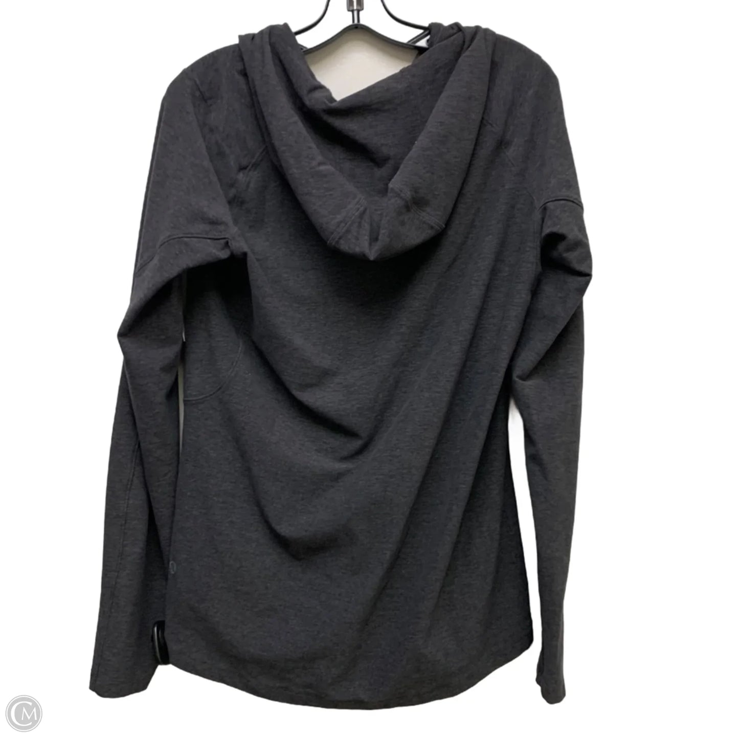 Athletic Jacket By Lululemon In Grey, Size: M