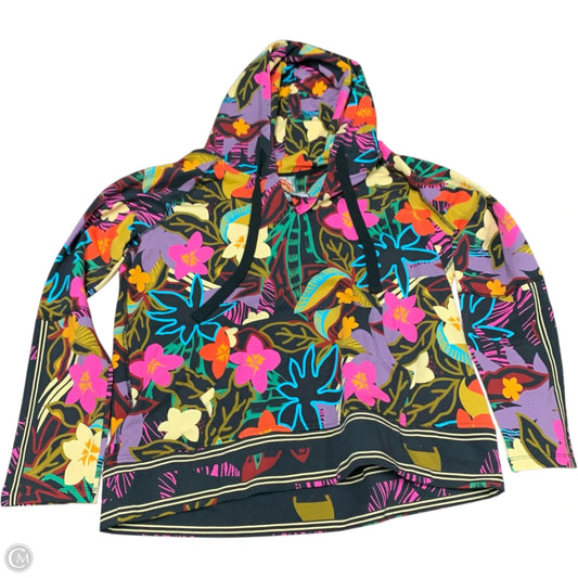 Sweatshirt Designer By Johnny Was In Multi-colored, Size: L