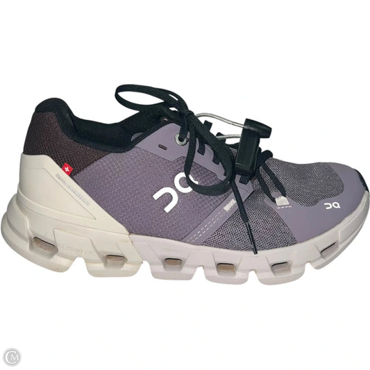 Shoes Athletic By On Cloud In Black & Purple, Size: 6.5