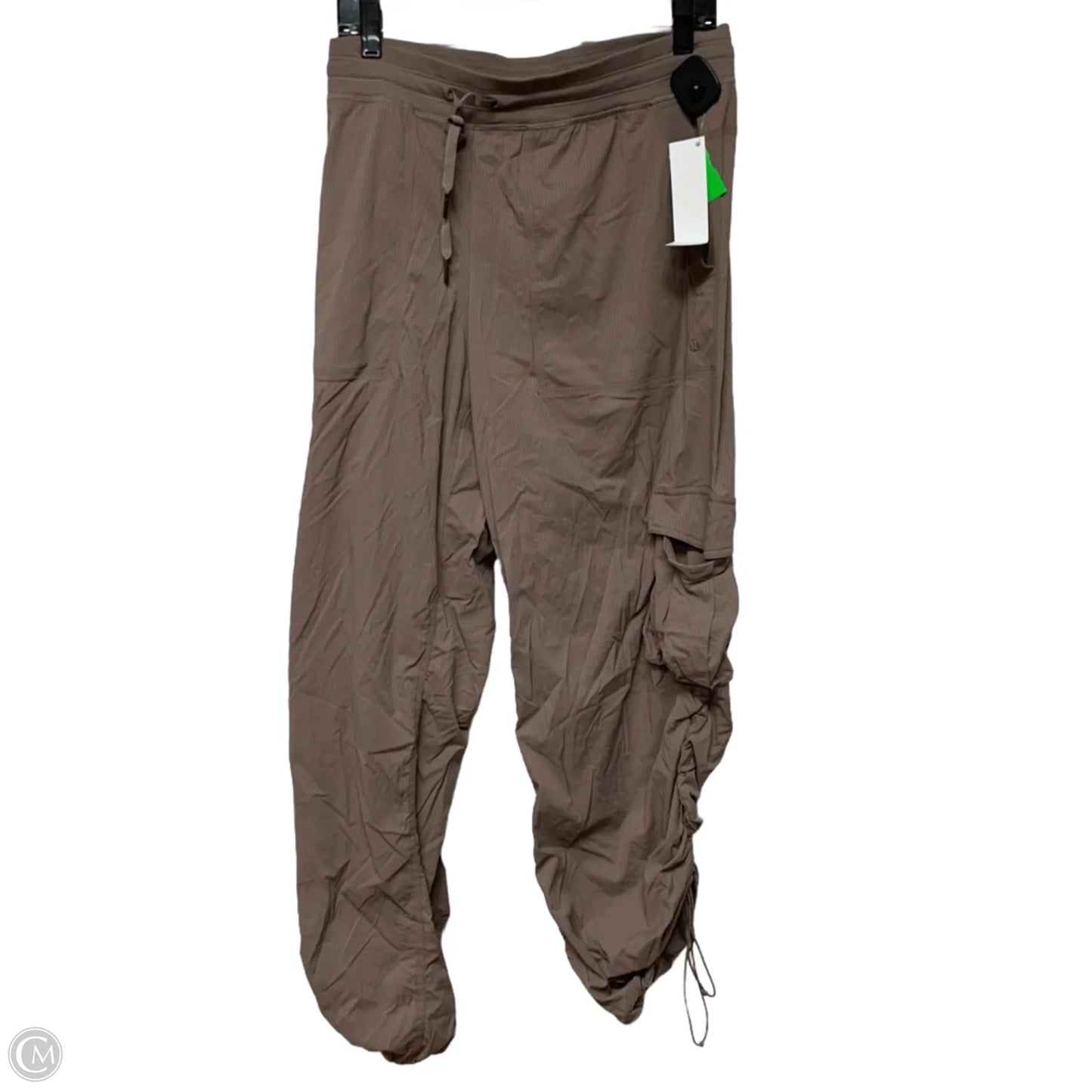 Athletic Pants By Lululemon In Taupe, Size: Xl