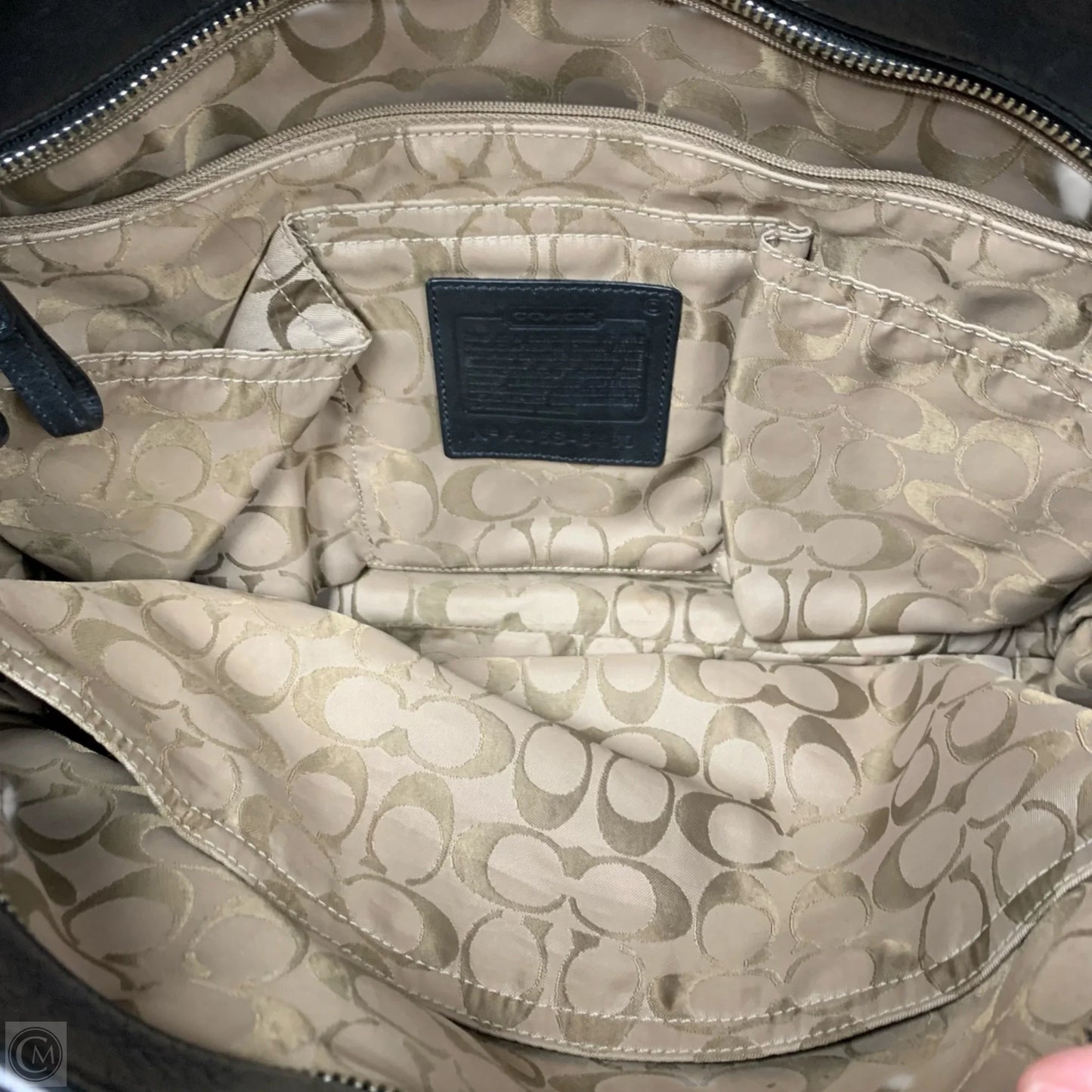 Handbag Designer By Coach, Size: Large