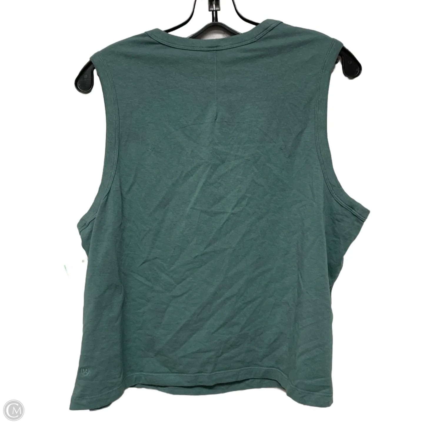 Athletic Tank Top By Lululemon In Green, Size: L