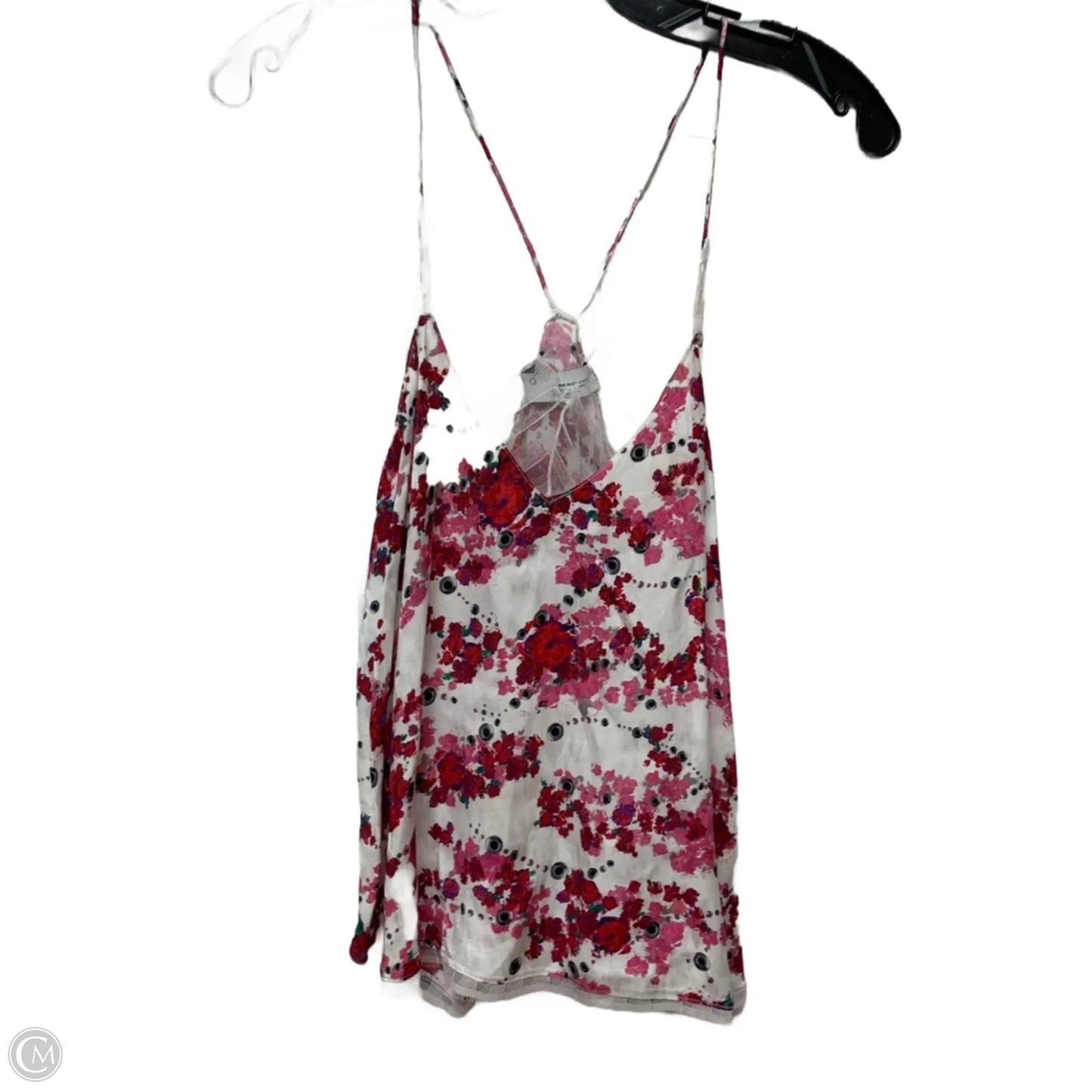 Top Sleeveless By iro paris In Pink & White, Size: Xs