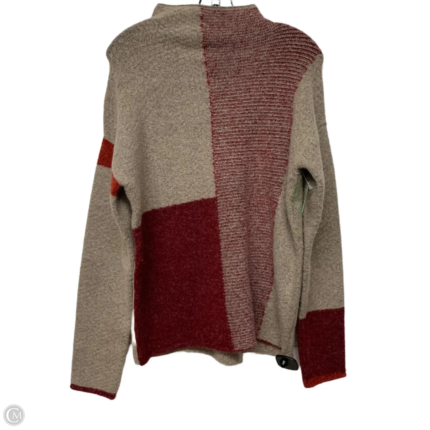 Sweater By Cyrus In Red & Tan, Size: S