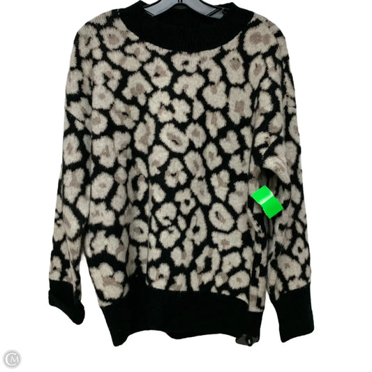 Sweater By Vince Camuto In Leopard Print, Size: S