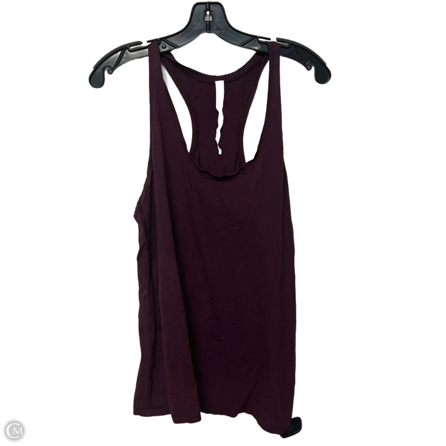 Athletic Tank Top By Lululemon In Maroon, Size: S