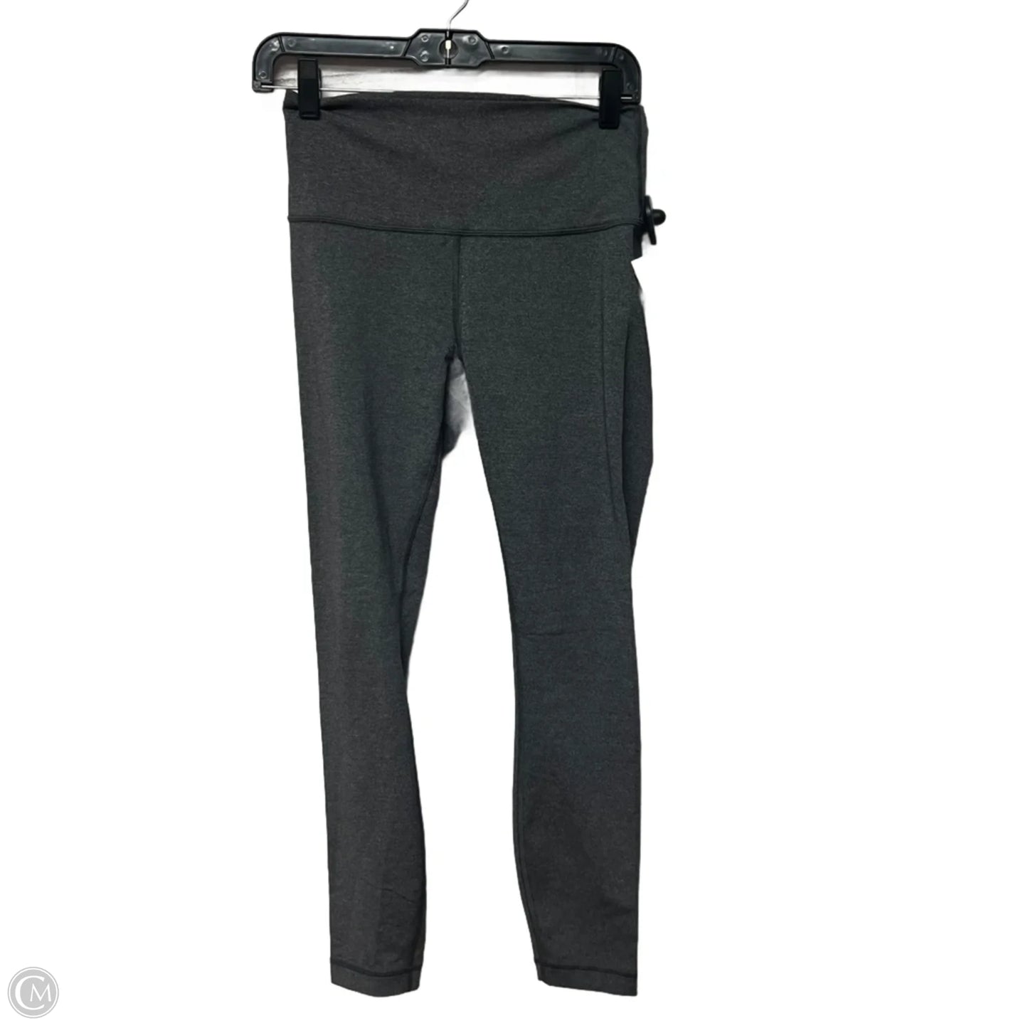 Athletic Capris By Lululemon In Grey, Size: M