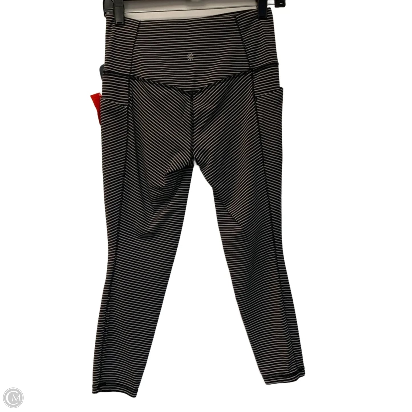 Athletic Leggings By Athleta In Black & White, Size: S