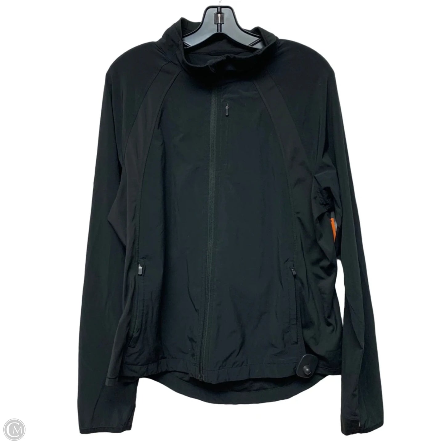 Athletic Jacket By Athleta In Black, Size: L