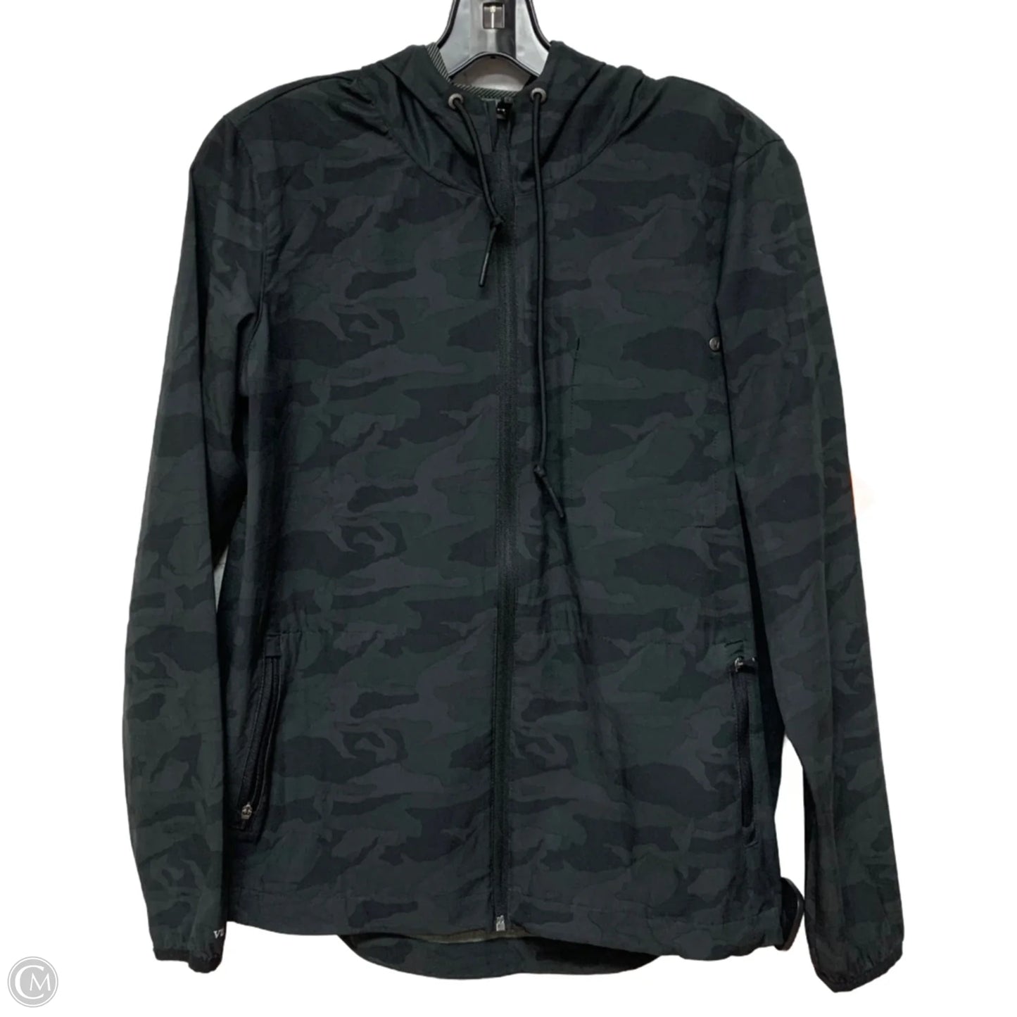 Athletic Jacket By Vuori In Camouflage Print, Size: S