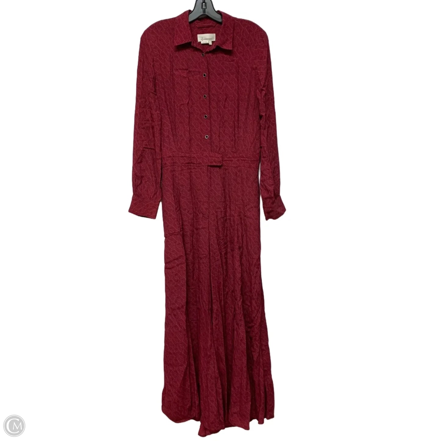 Jumpsuit By Anthropologie In Black & Red, Size: M