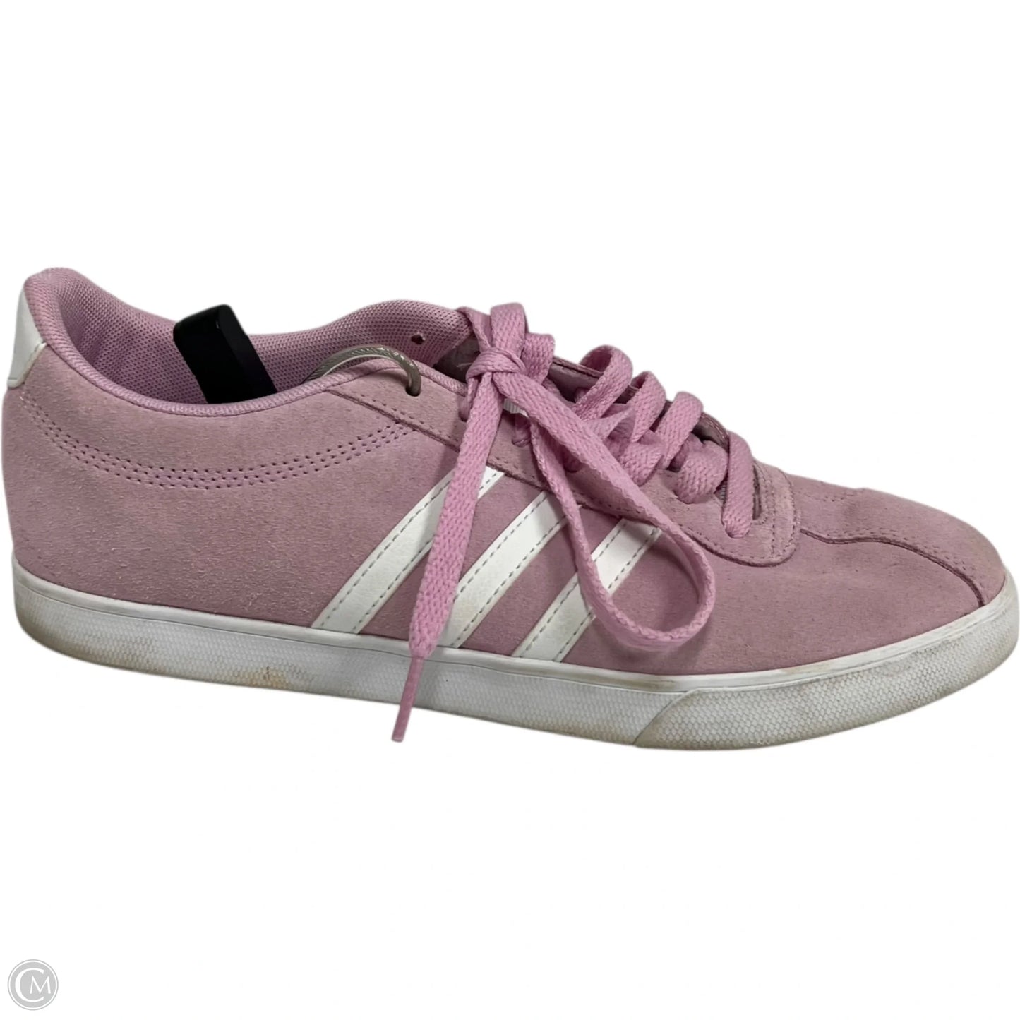 Shoes Sneakers By Adidas In Pink & White, Size: 9