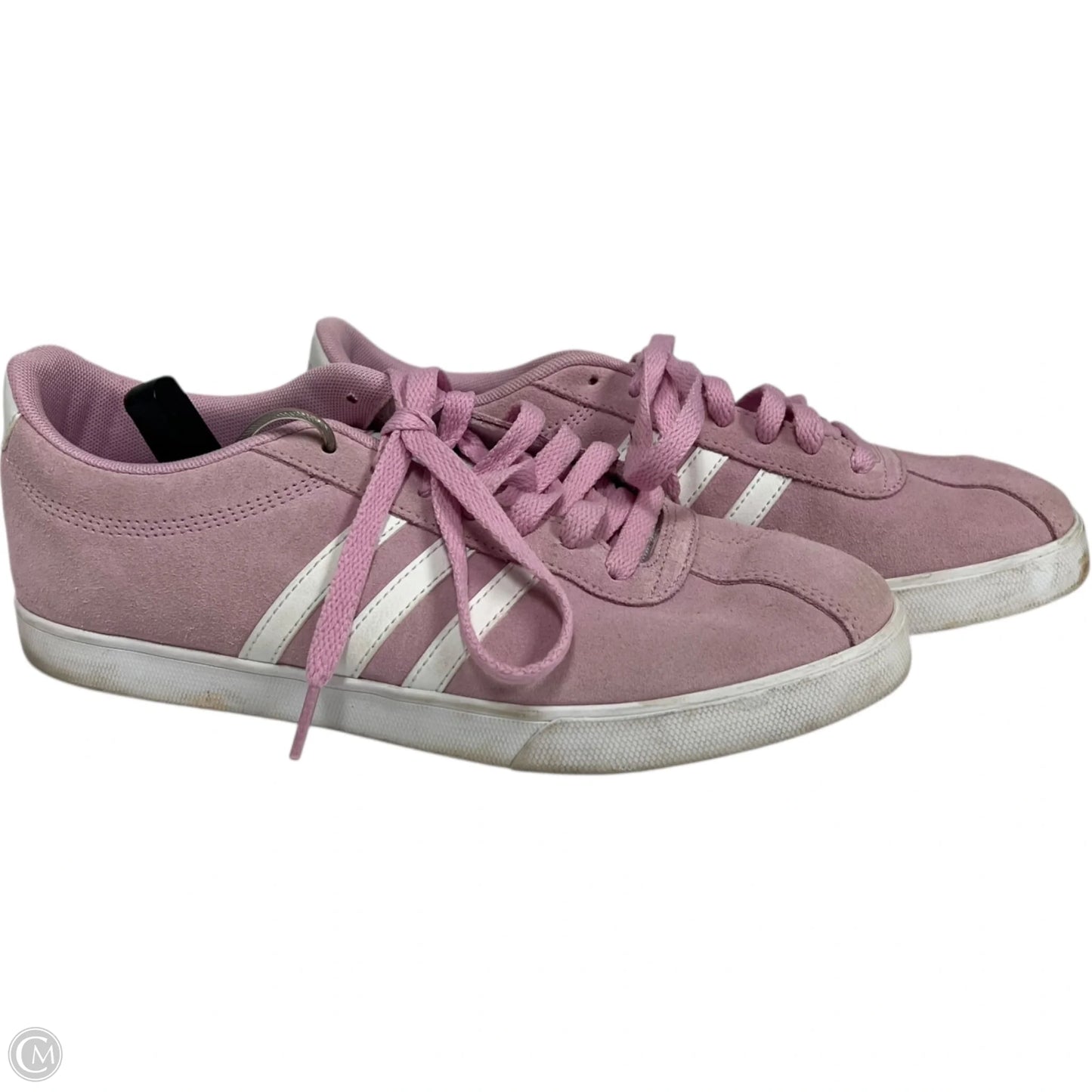 Shoes Sneakers By Adidas In Pink & White, Size: 9