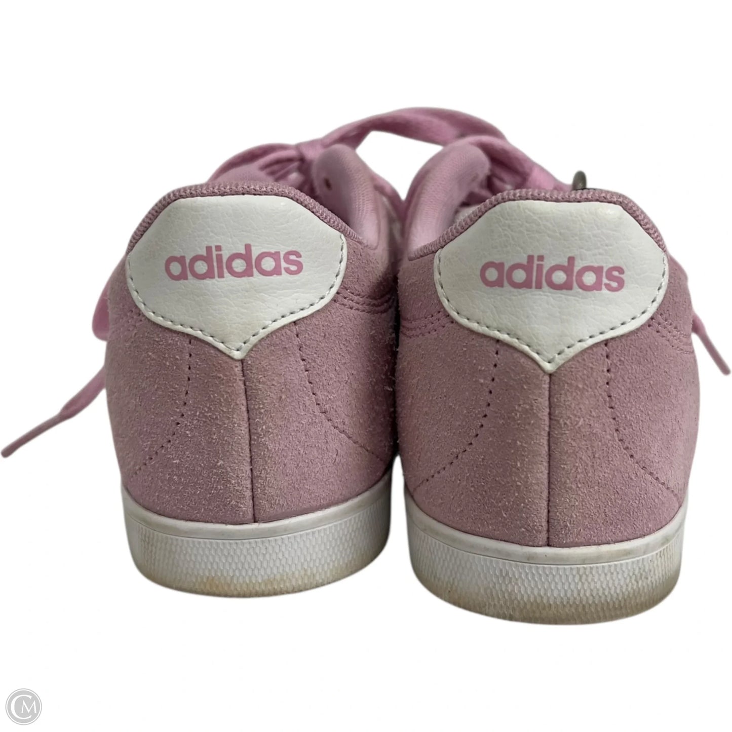 Shoes Sneakers By Adidas In Pink & White, Size: 9