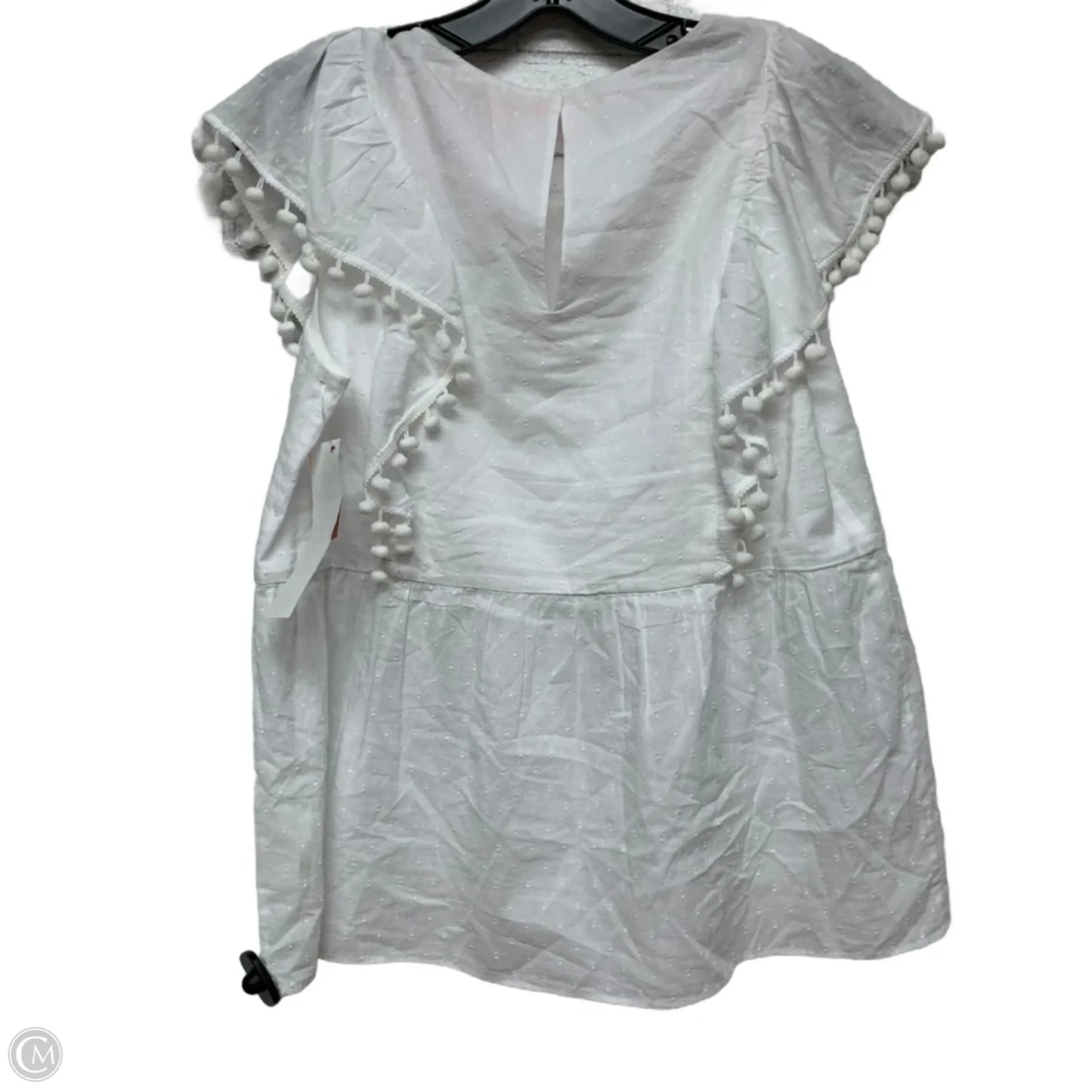 Top Sleeveless Designer By Lilly Pulitzer In White, Size: M