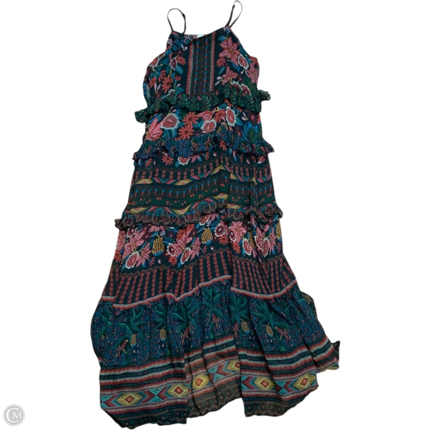 Dress Designer By Farm Rio In Black, Size: Xl