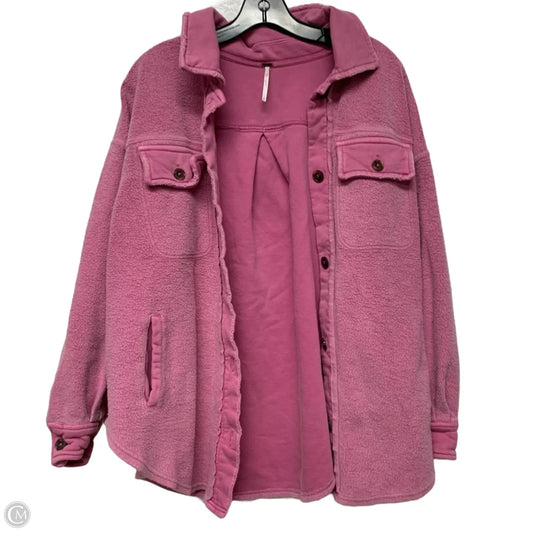Jacket Other By Free People In Pink, Size: S