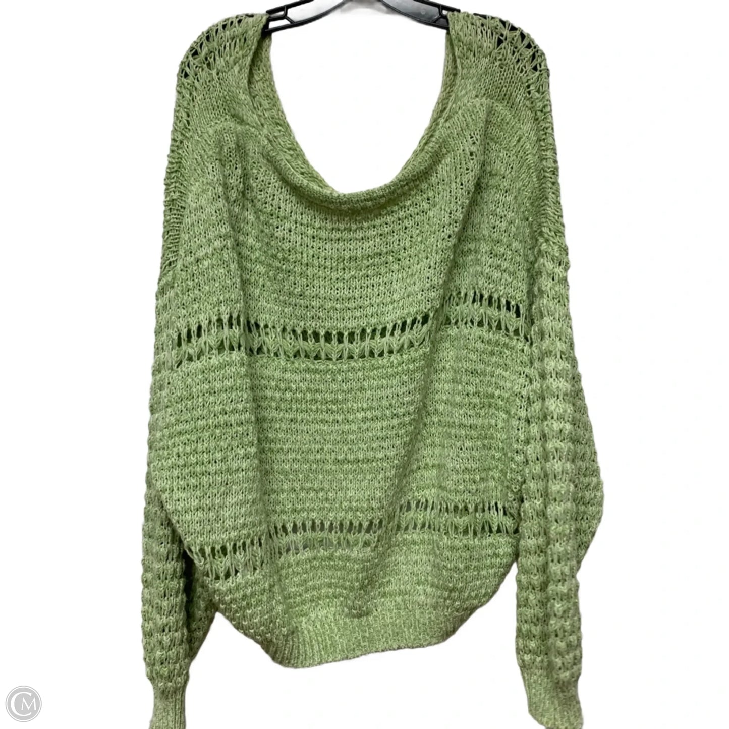 Sweater By Free People In Green, Size: L