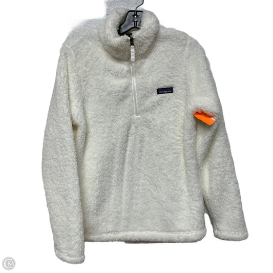 Jacket Faux Fur & Sherpa By Patagonia In White, Size: M