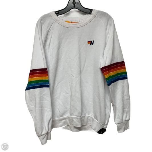 Sweatshirt Crewneck By Cma In White, Size: L