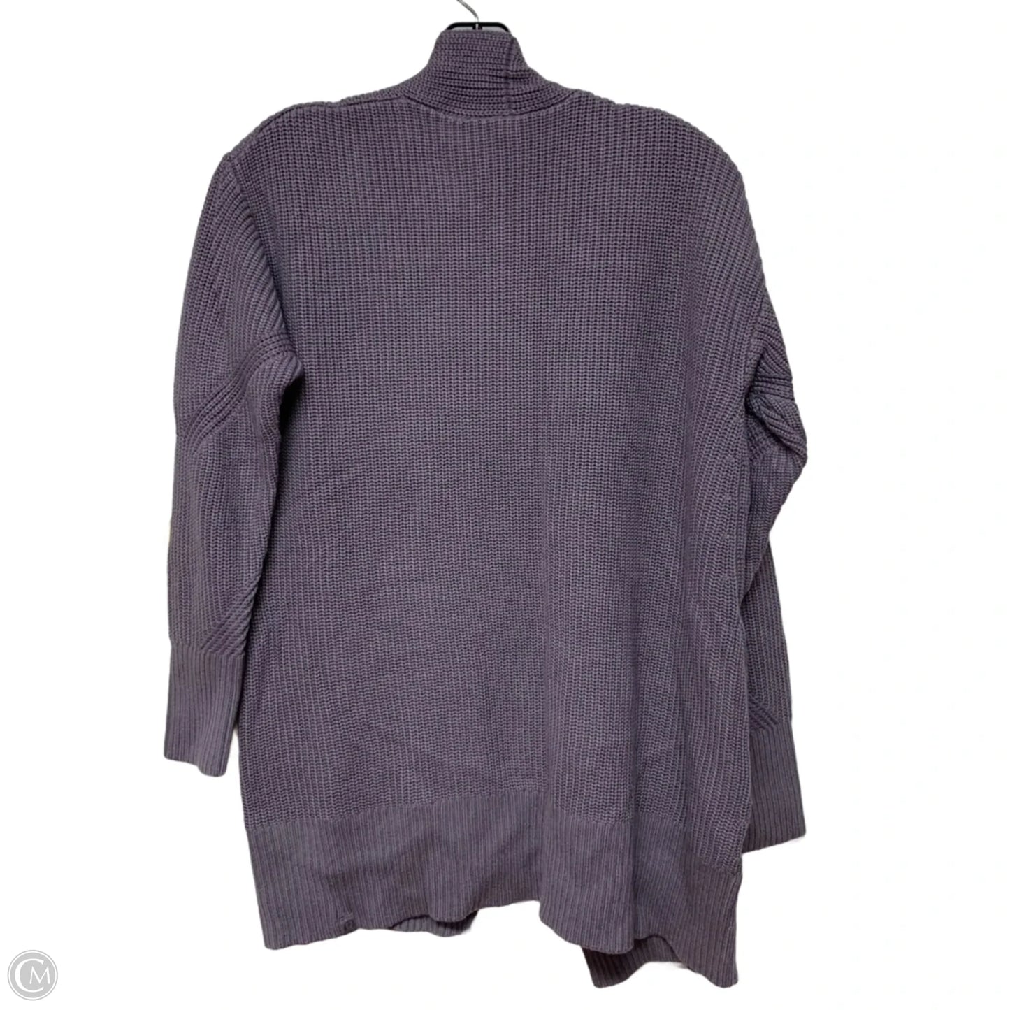 Sweater Cardigan By Lululemon In Purple, Size: Xs