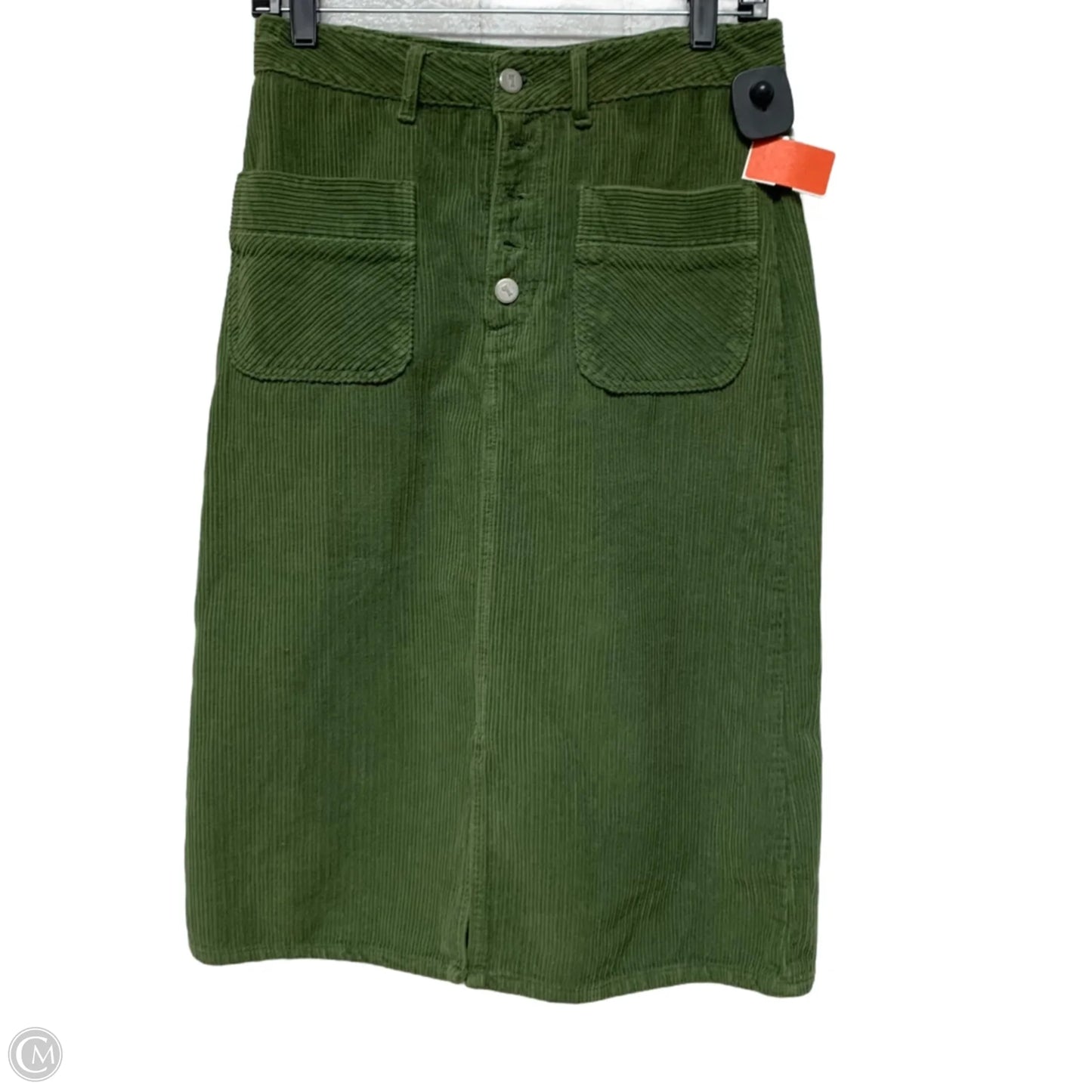Skirt Midi By Pilcro In Green, Size: S