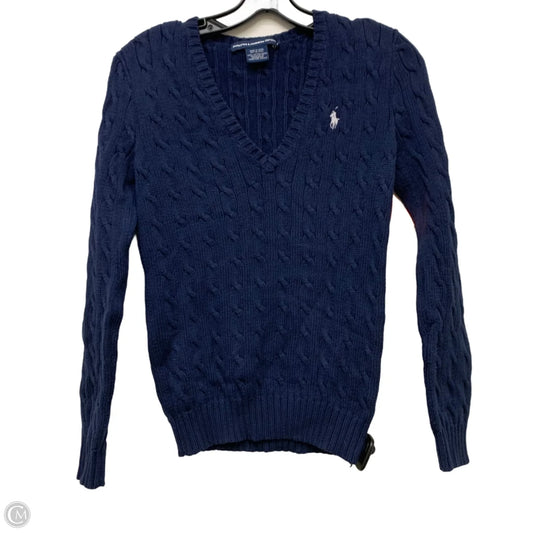 Sweater By Ralph Lauren In Blue, Size: M