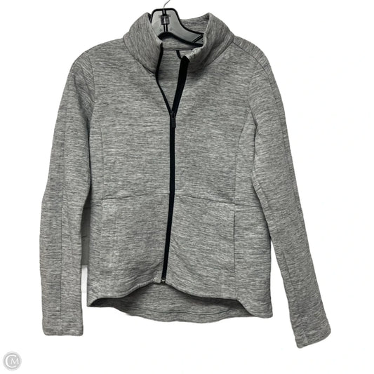Athletic Jacket By Lululemon In Grey, Size: S