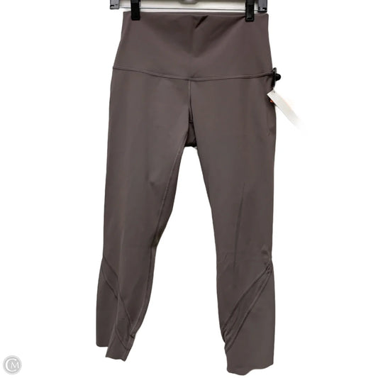 Athletic Capris By Lululemon In Purple, Size: M