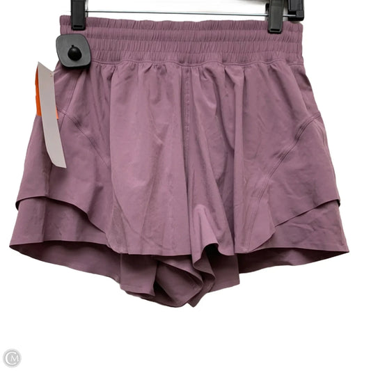 Athletic Shorts By Lululemon In Purple, Size: Xs