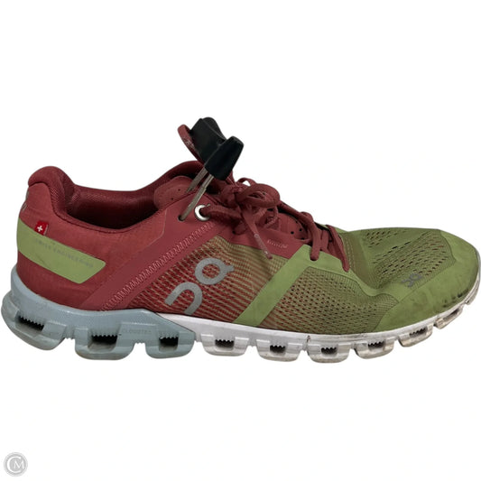 Shoes Athletic By On Cloud In Green & Pink, Size: 8