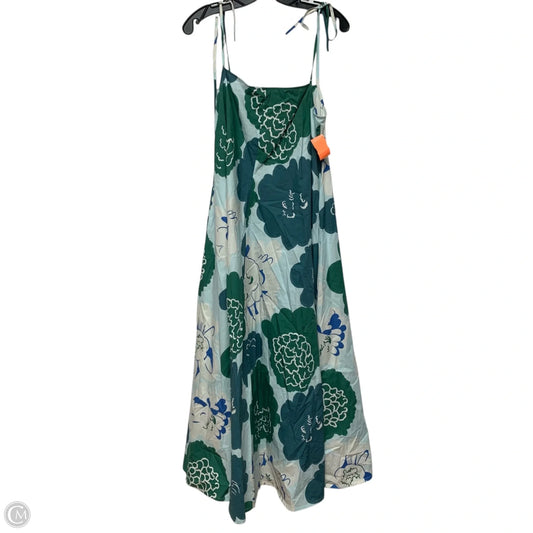 Dress Casual Maxi By Marimekko In Blue & Green, Size: S