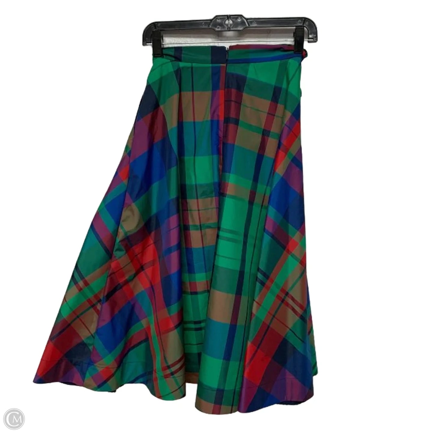 Skirt Midi By Maeve In Plaid Pattern, Size: S