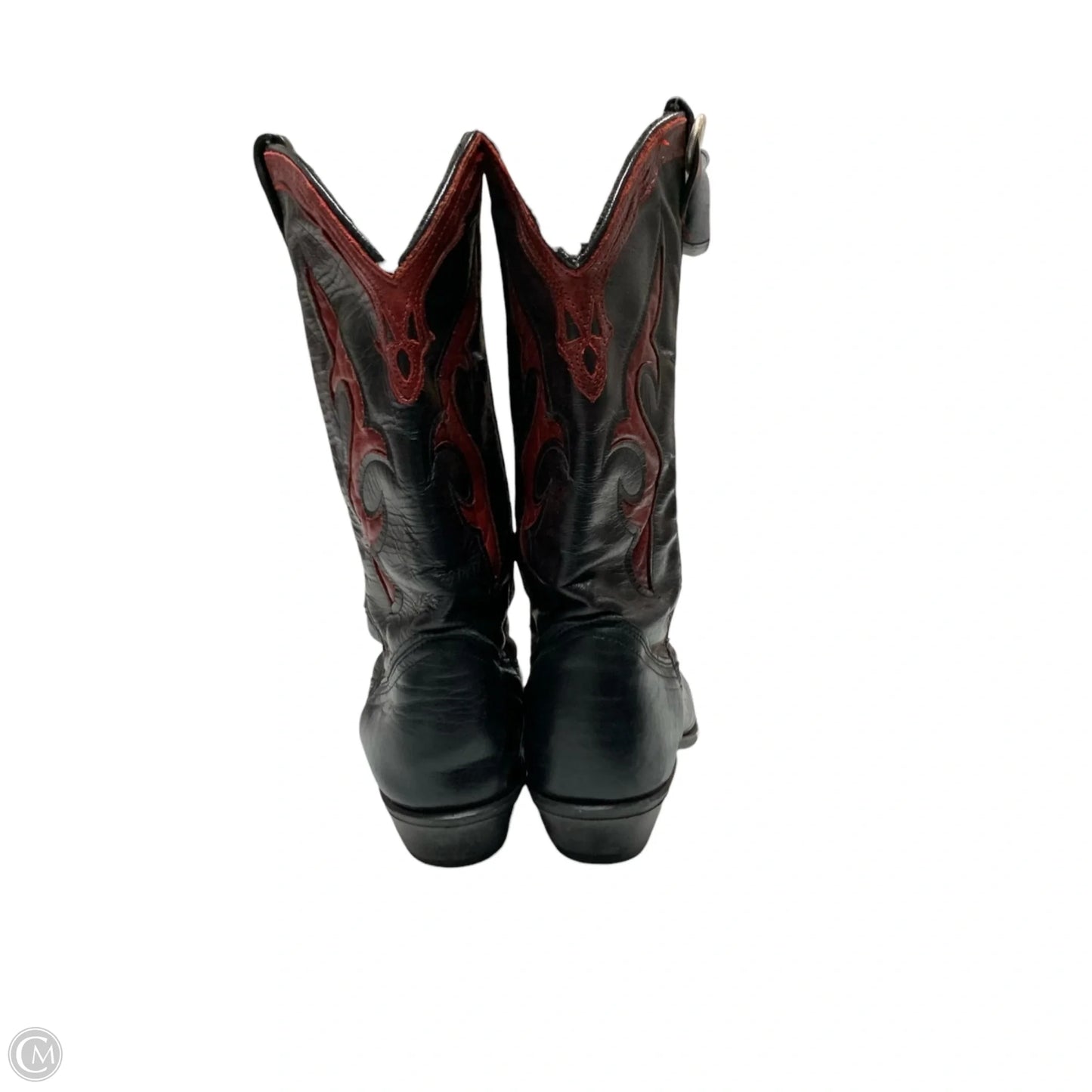 Boots Western By Dingo In Black & Red, Size: 7.5