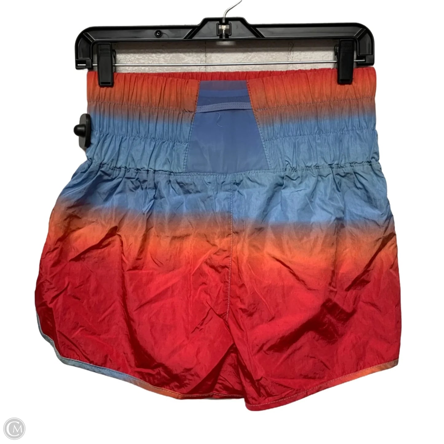 Athletic Shorts By Free People In Blue & Red, Size: M