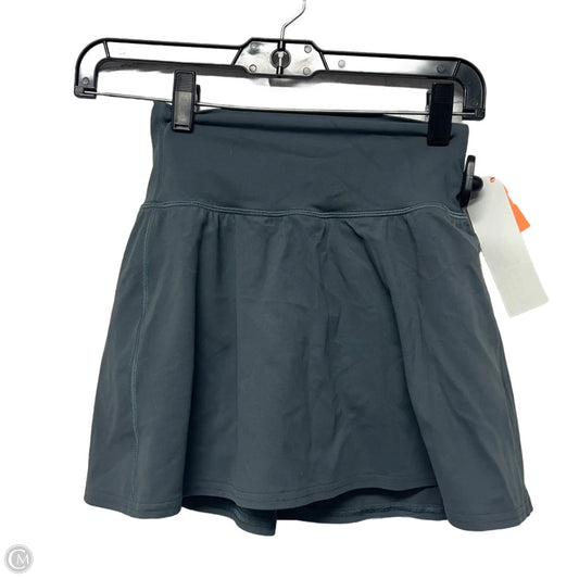 Athletic Skort By Lululemon In Grey, Size: S