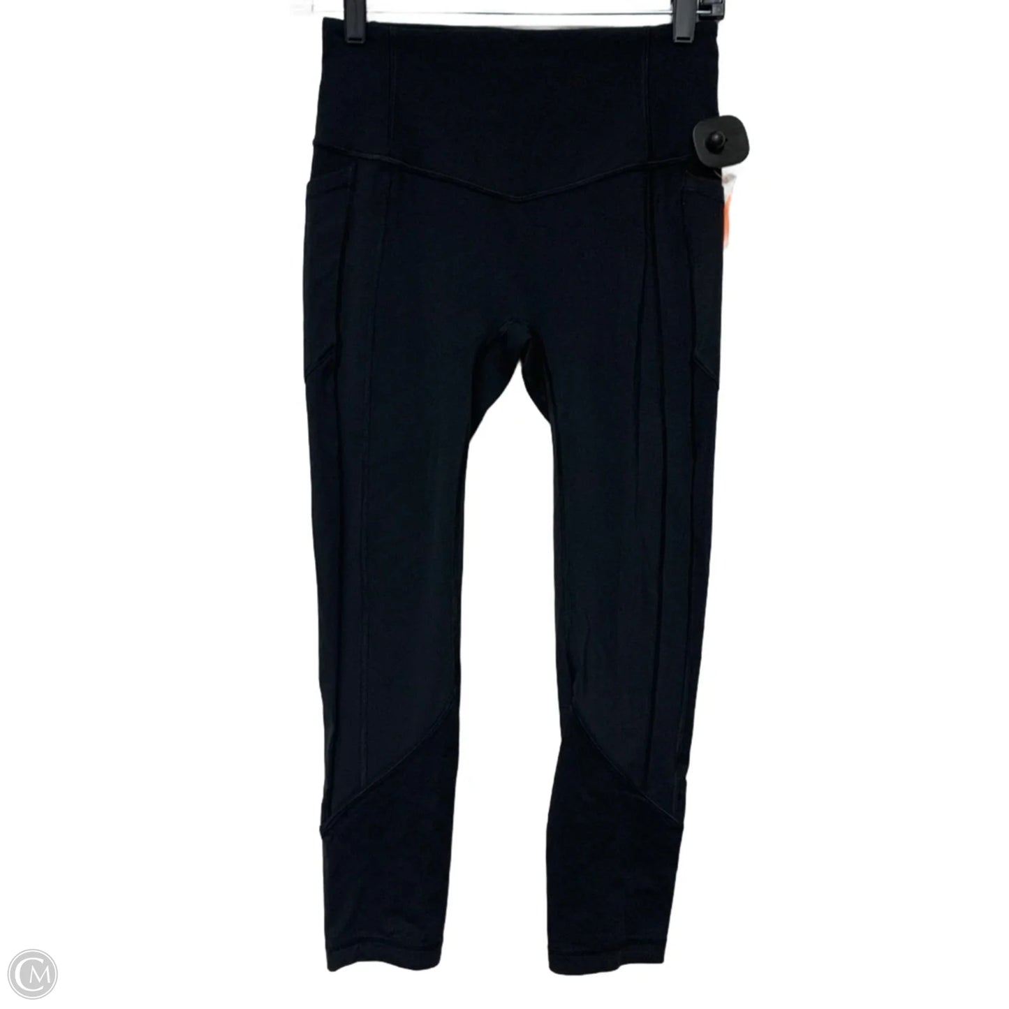 Athletic Capris By Lululemon In Black, Size: S