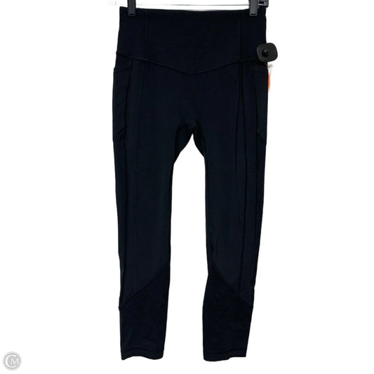 Athletic Capris By Lululemon In Black, Size: S