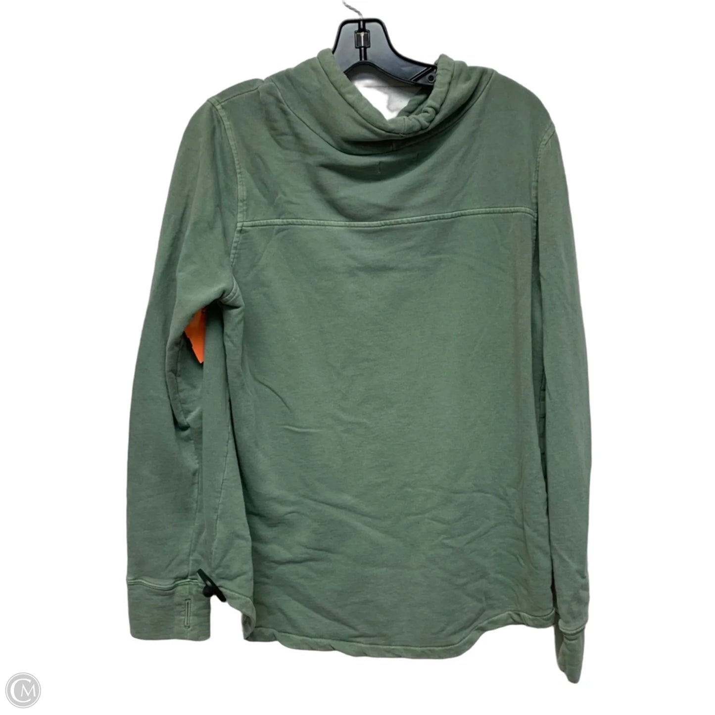 Sweatshirt Collar By Vineyard Vines In Green, Size: L